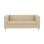 Аполло (бежевая экокожа) Диван трехместный