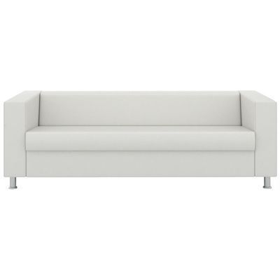 Аполло (белая экокожа) Диван четырехместный