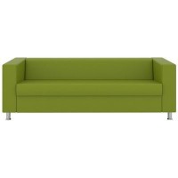 Аполло (зеленая экокожа) Диван четырехместный