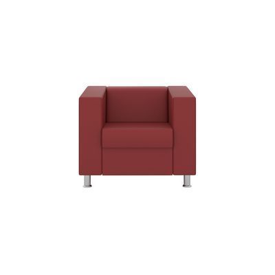 Аполло (красная экокожа) Кресло