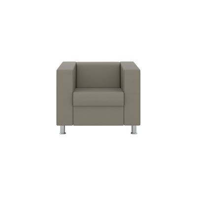 Аполло (кварцево-серая экокожа) Кресло