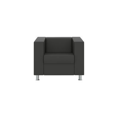 Аполло (серая экокожа) Кресло