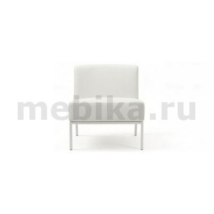 Авеню М-14/1 Кресло без подлокотников в белой экокоже