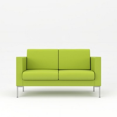 Берлин 2 (Фисташковая экокожа) Диван двухместный