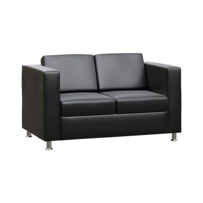 Born BR-02 (черная экокожа) Диван двухместный