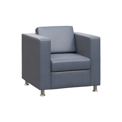 Born BR-01 (серая экокожа) Кресло одноместное