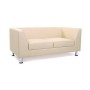 Chairman Дерби (экокожа бежевая) Диван двухместный