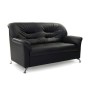 Chairman Парм (экокожа черная) Диван двухместный