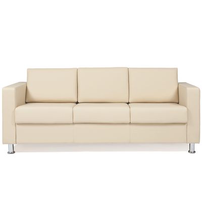 Chairman Симпл (экокожа бежевая) Диван трехместный