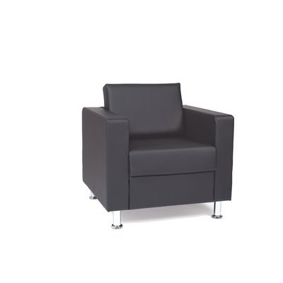 Chairman Симпл (экокожа черная) Кресло