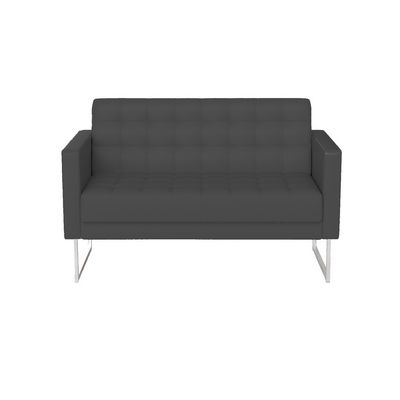 Chairman Варна (экокожа черная) Диван двухместный