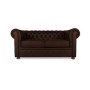 Честертон (коричневая экокожа) Диван двухместный