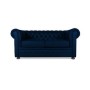 Честертон (синяя экокожа) Диван двухместный