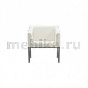 Давос M-58/1 (Белая экокожа) Кресло