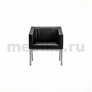 Давос M-58/1 (Черная экокожа) Кресло