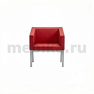 Давос M-58/1 (Красная экокожа) Кресло