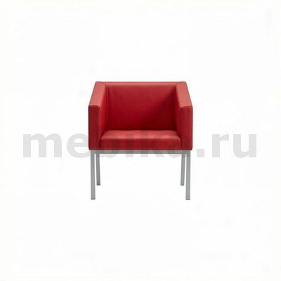 Давос M-58/1 Кресло в красной экокоже