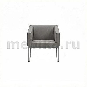 Давос M-58/1 (Серая экокожа) Кресло