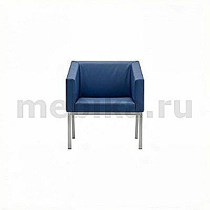 Давос M-58/1 (Синяя экокожа) Кресло