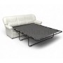 Дельта Д3М Диван 3-х местный с механизмом в белой экокоже