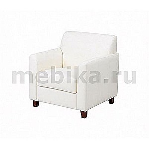 Дипломат М-51/1 (Белая экокожа) Кресло