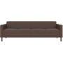 Евро (коричневая экокожа) Диван четырехместный