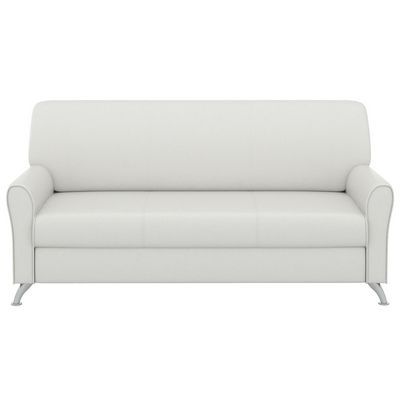 Европа (белая экокожа) Диван трехместный