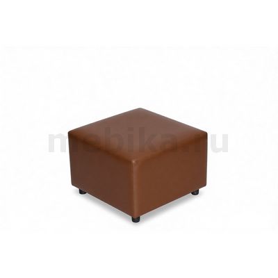 Гамма 1Пуф Пуф 1-но местный в коричневой экокоже