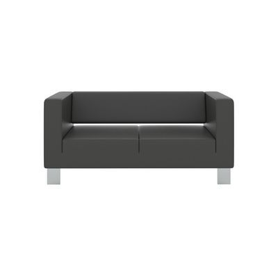 Горизонт (серая экокожа) Диван двухместный
