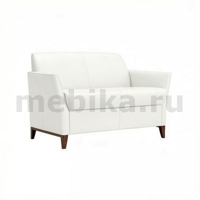 Камино М-26/2 2-х местный диван в белой экокоже