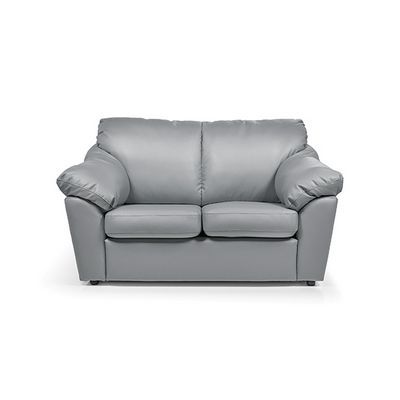 Лагуна (серая экокожа) Диван двухместный