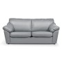 Лагуна (серая экокожа) Диван трехместный