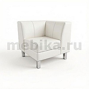 Лима У90 (Белая экокожа) Модуль угловой