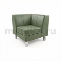 Лима У90 (Зеленая экокожа) Модуль угловой