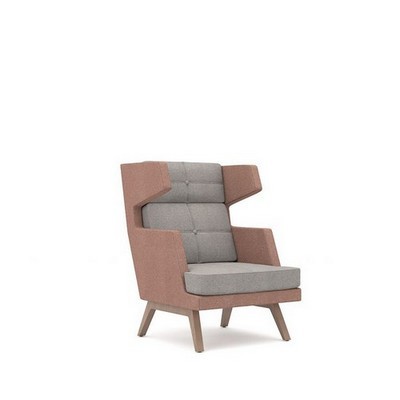 Марли 1 (Бежевая ткань) Кресло