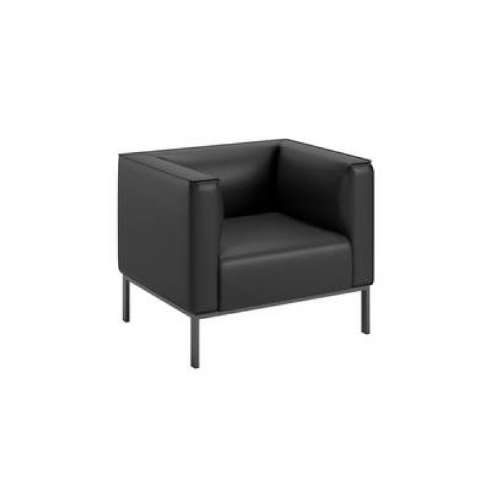 Мичиган MCH36510001 (Экокожа черная) Кресло