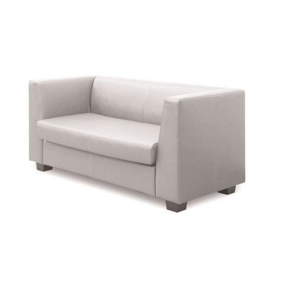 Миларго 2 (Белая экокожа) Диван двухместный