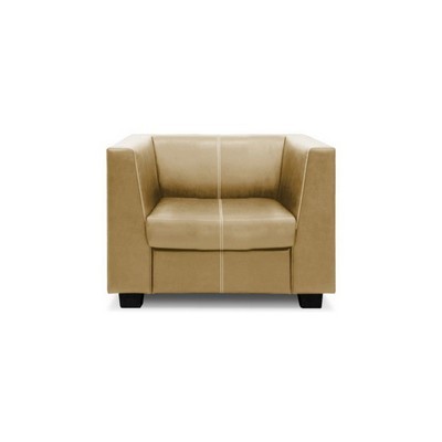 Миларго 1 (Бежевая экокожа) Кресло