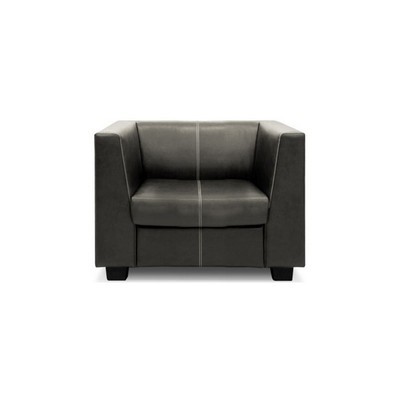 Миларго 1 (Серо-коричневая экокожа) Кресло