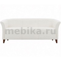 Модус С-23/3 (Белая экокожа) 3-х местный диван