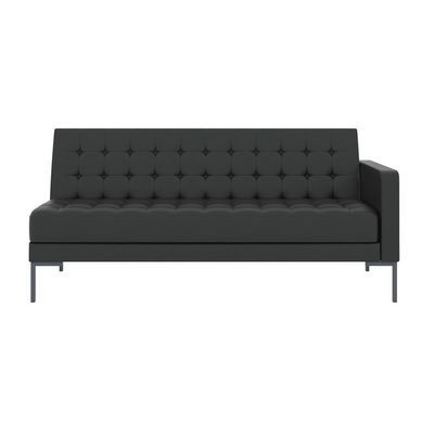 Нэкст (черная экокожа) 3-е посадочное место, левое