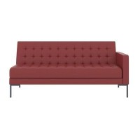 Нэкст (красная экокожа) 3-е посадочное место, левое