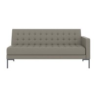 Нэкст (серая экокожа) 3-е посадочное место, левое