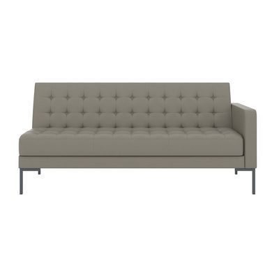 Нэкст (серая экокожа) 3-е посадочное место, левое