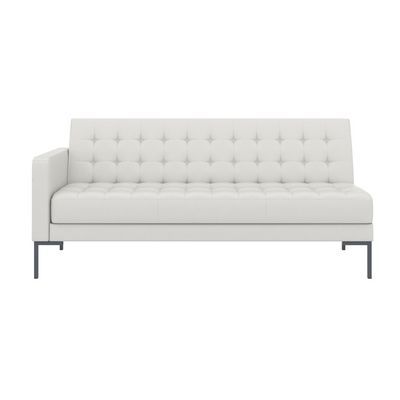 Нэкст (белая экокожа) 3-е посадочное место, правое