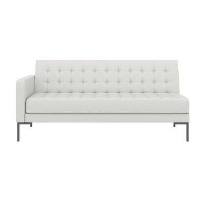 Нэкст 3-е посадочное место, правое экокожа, цвет белый