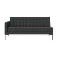 Нэкст (черная экокожа) 3-е посадочное место, правое