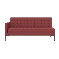 Нэкст (красная экокожа) 3-е посадочное место, правое