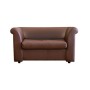 Парламент 2 (Коричневая экокожа) Диван двухместный