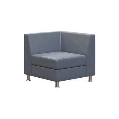 Prime PR.U-1 (Серая экокожа) Секция угловая